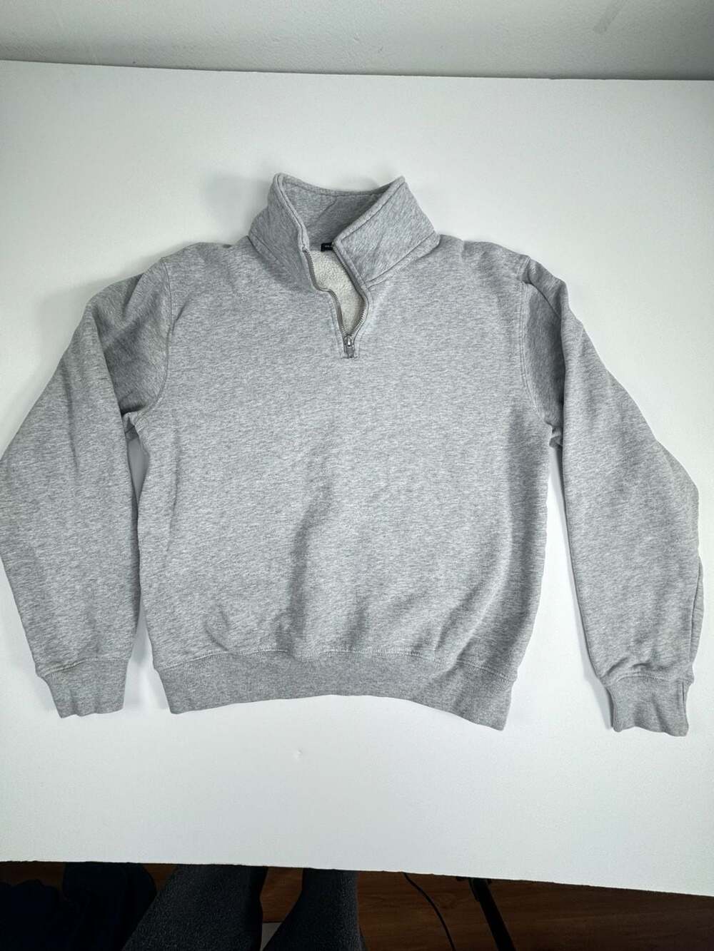 Brandy Melville Gray Quarter Zip Sweatshirt